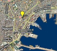 Mappa stradale Napoli - Via A. Depretis, 5